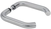 AMF Dr&uuml;ckergarnitur AMF T&uuml;rdr&uuml;cker 419G, Edelstahl VK8, TS30-50mm, runde Form