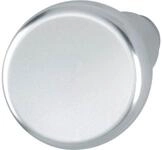 HOPPE Knopf HOPPE 578344 Knopflochteil 54 Aluminium F1 / naturfarbig Vierkant 8 mm