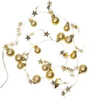 STAR TRADING LED-Lichterkette 10-flammig, Kugel, 0,06W, warmwei&szlig;, 210lm, L900mm