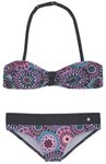 s.Oliver Bandeau-Bikini mit coolem Print
