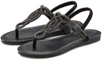 LASCANA Sommerschuh, offener Schuh, Zehentrenner Sandale, Pantolette mit