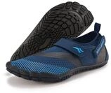 Aqua Speed Wasserschuhe AGAMA Gr. 45 &ndash; Navy/Schwarz/Hellblau + Handtuch Wasserschuh
