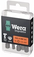 Wera Bit-Set Wera 5x Bit 840/4 IMP DC 4 mm L&auml;nge 50 mm 1/4" E6,3 Impaktor...