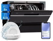 Klarstein Standgeschirrspüler DSM-Amazonia Smart-b 10041886, 6.5 l, Spühlmaschine Klarstein Standgeschirrspüler DSM-Amazonia Smart-b 10041886, 6.5 l, Spühlmaschine