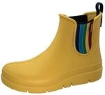 Fischer-Markenschuh Stella Gummistiefelette leicht, Regenbogen-Gummizug,...
