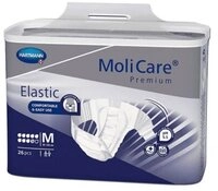PAUL HARTMANN AG Inkontinenzslip 3x Hartmann MoliCare&reg; Premium Elastic, 10...