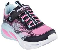 Sneaker SKECHERS "COSMIC GLOW LIGHTS", M&auml;dchen, Gr. 27, bunt (schwarz, multi),