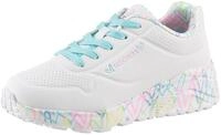 Skechers UNO LITE-LOVELY LUV Sneaker, Schn&uuml;rschuh mit bedruckter Sohle,