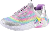 Slip-On Sneaker SKECHERS "UNICORN DREAMS LIGHTS", M&auml;dchen, Gr. 27, silber