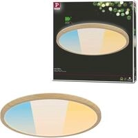 Paulmann LED Panel Atria Shine 3000K IP44 White Select rund, LED fest...