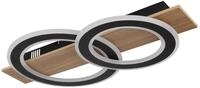 GLOBO LIGHTING Deckenleuchte JAYDEN, LED fest integriert, Warmwei&szlig;, Deckenlampe,