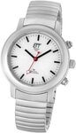 ETT Funkuhr Basic ELS-11188-11M, Armbanduhr, Damenuhr, Solar, Flexband, Zugband