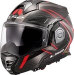 LS2 Motorradhelm FF901 Advant X Carbon Future II Klapphelm, vorbereitet f&uuml;r