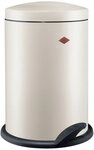 WESCO M&uuml;lleimer Tretabfallsammler 13 l sand-matt &ndash; Typ 116212-87