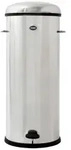 VIPP M&uuml;lleimer Vipp Bin Treteimer silberfarben 32,5 cm x 73 cm