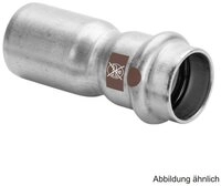 Viega Wasserrohr Viega Temponox Reduzierst&uuml;ck, Modell 1715.1, 28-22 mm