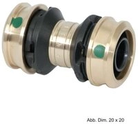 Viega Wasserrohr Viega Raxofix Kupplung, Modell 5315, 16 mm