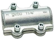 GEBO Dichtschelle Gebo Temperguss Dichtschelle DN15 1/2" 21,3mm Dichtungsschelle