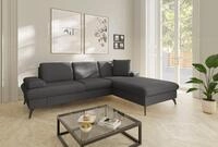 sit&more Ecksofa Morris Jubi L-Form, B: 247 cm, mit Armteilfunktion & 1 Zierkissen,