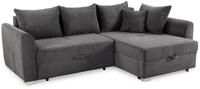 luma-home Ecksofa 15202, mit Bettkasten B236/T160/H81 cm, Liegefl&auml;che 142x202...