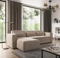 Fun M&ouml;bel Ecksofa Schlafsofa WALDO in Stoff, inkl. 3 R&uuml;ckenkissen, inkl.