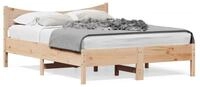 vidaXL Bettgestell 140 x 200 cm Massivholzbett 140x200 cm Kiefer Bett...