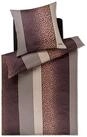 JOOP! Bettw&auml;sche Leo 4112 09, Mako-Satin, 2 teilig, Tierfellmuster, Gestreift