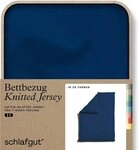 Schlafgut Bettbezug Premium Bettbezug Knitted Jersey (1 St), (1 St), Ton-in-Ton