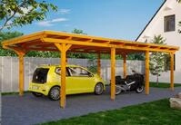 Skanholz Einzelcarport Emsland, BxT: 404x846 cm, 223 cm Einfahrtsh&ouml;he