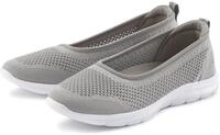 LASCANA Halbschuh, Slip-On-Sneaker, Sneaker Ballerinas zum Reinschl&uuml;pfen VEGAN