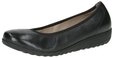 Caprice CAP Airmot./FB aus Leder Keilabsatz 9-22161-42 Ballerina CAP Airmot./FB