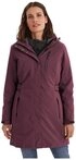 Killtec Parka KOW 165 WMN PRK Wasser- und winddichter Parka mit Teddyfleece und