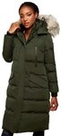 Marikoo Schneejacke Marikoo Schneesternchen Damen Winter Steppjacke B890 langer Parka