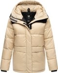 Ragwear Anorak Wikesh stylische Winter Steppjacke mit Colourblocking