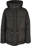 URBAN CLASSICS Winterjacke Urban Classics Damen Ladies Waisted Puffer Jacket...