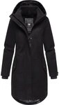 Ragwear Wintermantel Jannisa Coat Klassischer Damen Kurzmantel mit Kapuze