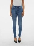 Vero Moda Skinny-fit-Jeans VMFLASH MR SKINNY JEANS LI347 NOOS Baumwollmischung mit