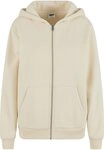 URBAN CLASSICS Cardigan Urban Classics Ladies Fluffy Zip Cardigan (1-tlg)