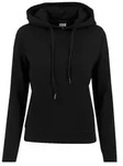 URBAN CLASSICS Kapuzenpullover Urban Classics Damen Ladies Hoody (1-tlg) schwarz XXXL