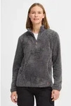 OXMO Troyer OXTelsonia Kuscheliger Teddy-Pullover grau L