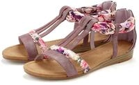 LASCANA Sommerschuh, Sandalette, offener Schuh, Sandale mit aufwendiger...