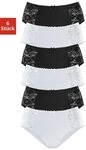 petite fleur H&uuml;ftslip (6er-Pack) aus elastischer Baumwoll-Qualit&auml;t