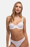 Dorina B&uuml;gel-BH Angie mit floraler Spitze, Satinschleife