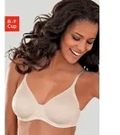 LASCANA T-Shirt-BH perfect basic mit B&uuml;gel, aus seidiger Microfaser, gro&szlig;e