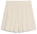 PUMA Trainingsshorts ESS ELEVATED HIGH-RISE RIB SHORTS 5" mit hohem Bund, f&uuml;r Sport,