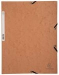 EXACOMPTA Organisationsmappe 25x Sammelmappe + Gummizug 3 Klappen Karton...
