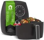 TurboTronic by Z-Line Hei&szlig;luftfritteuse mit Silikoneinlage Digitaler Airfryer 6
