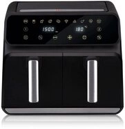 *Alpina* Hei&szlig;luftfritteuse Airfryer Dual Zone 8L, 1700 W, verwendet 80% weniger Fett