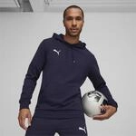 Kapuzensweatshirt PUMA "TEAMGOAL CASUALS HOODY", Herren, Gr. XXL, blau (puma navy,
