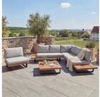 MCW Loungeset MCW-H54-Set, (4-tlg), Wasserabweisende und abnehmbare Bez&uuml;ge,...